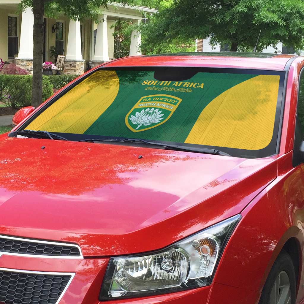 South Africa Hockey Auto Sun Shade Go Ama Stokke Stokke Go - Wonder Print Shop