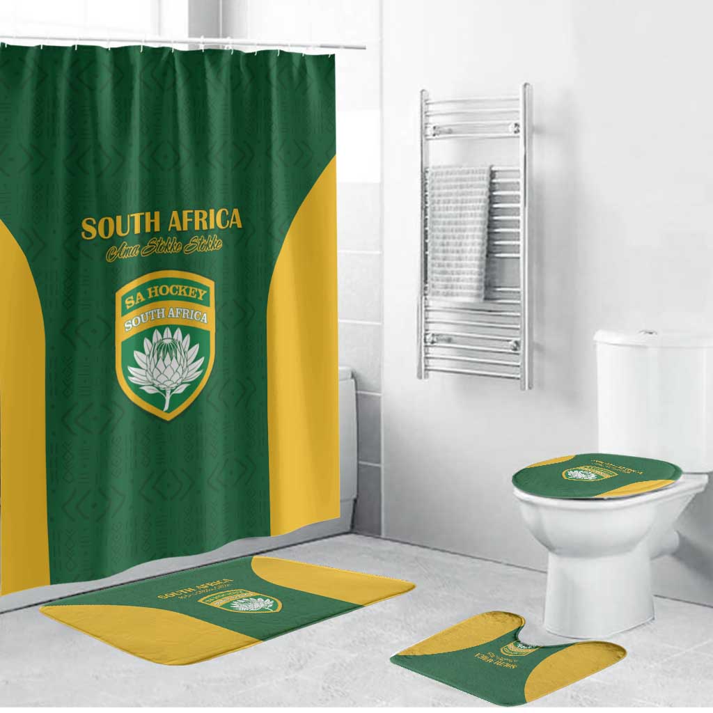 South Africa Hockey Bathroom Set Go Ama Stokke Stokke Go - Wonder Print Shop