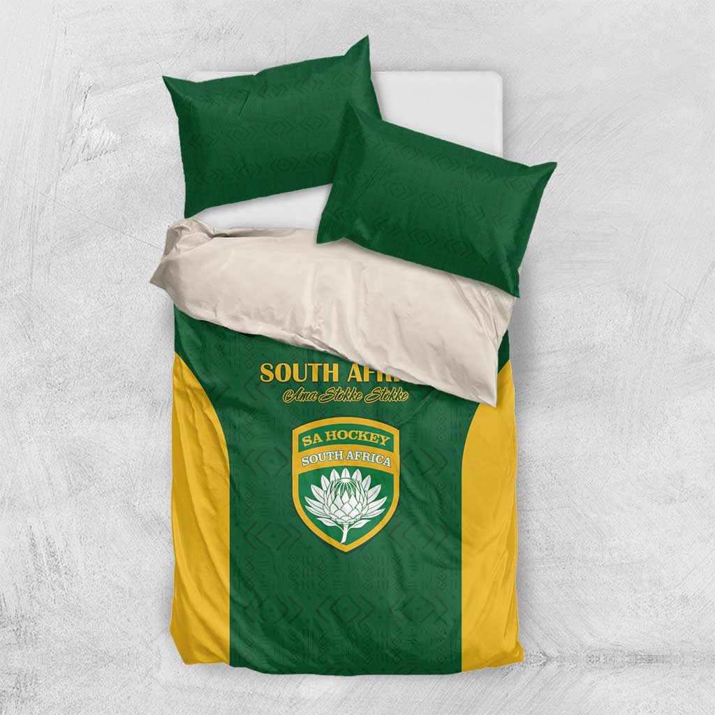 South Africa Hockey Bedding Set Go Ama Stokke Stokke Go - Wonder Print Shop