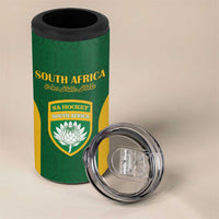 South Africa Hockey Custom 4 in 1 Can Cooler Tumbler Go Ama Stokke Stokke Go - Wonder Print Shop