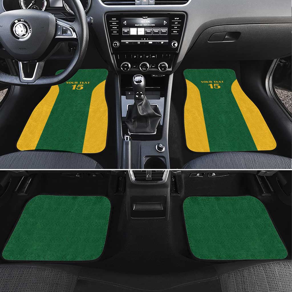 South Africa Hockey Custom Car Mats Go Ama Stokke Stokke Go - Wonder Print Shop
