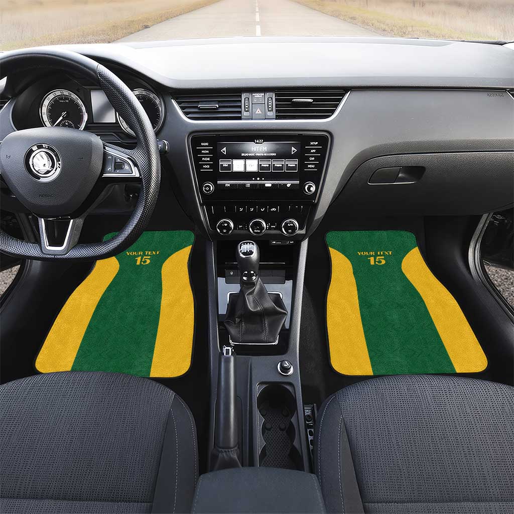 South Africa Hockey Custom Car Mats Go Ama Stokke Stokke Go - Wonder Print Shop