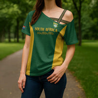 South Africa Hockey Custom Cross Shoulder Shirt Go Ama Stokke Stokke Go - Wonder Print Shop