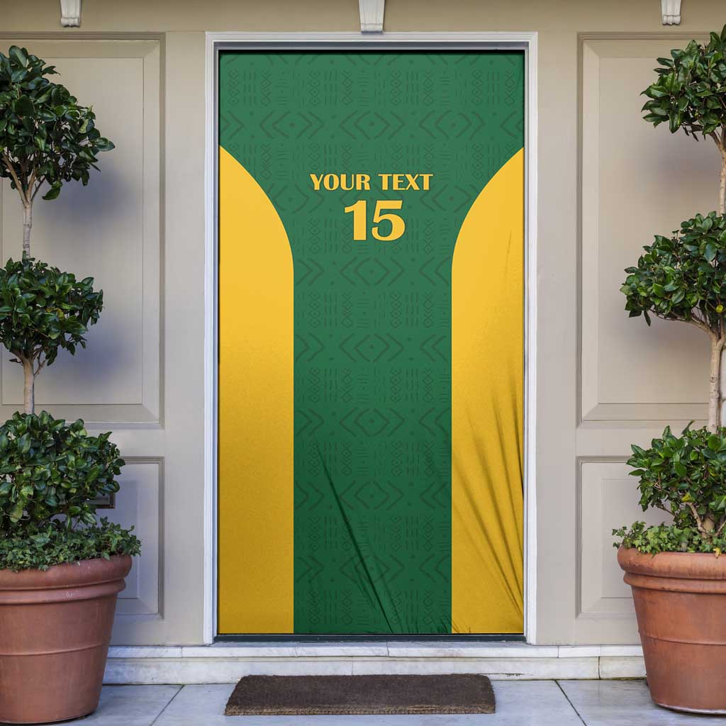 South Africa Hockey Custom Door Cover Go Ama Stokke Stokke Go - Wonder Print Shop