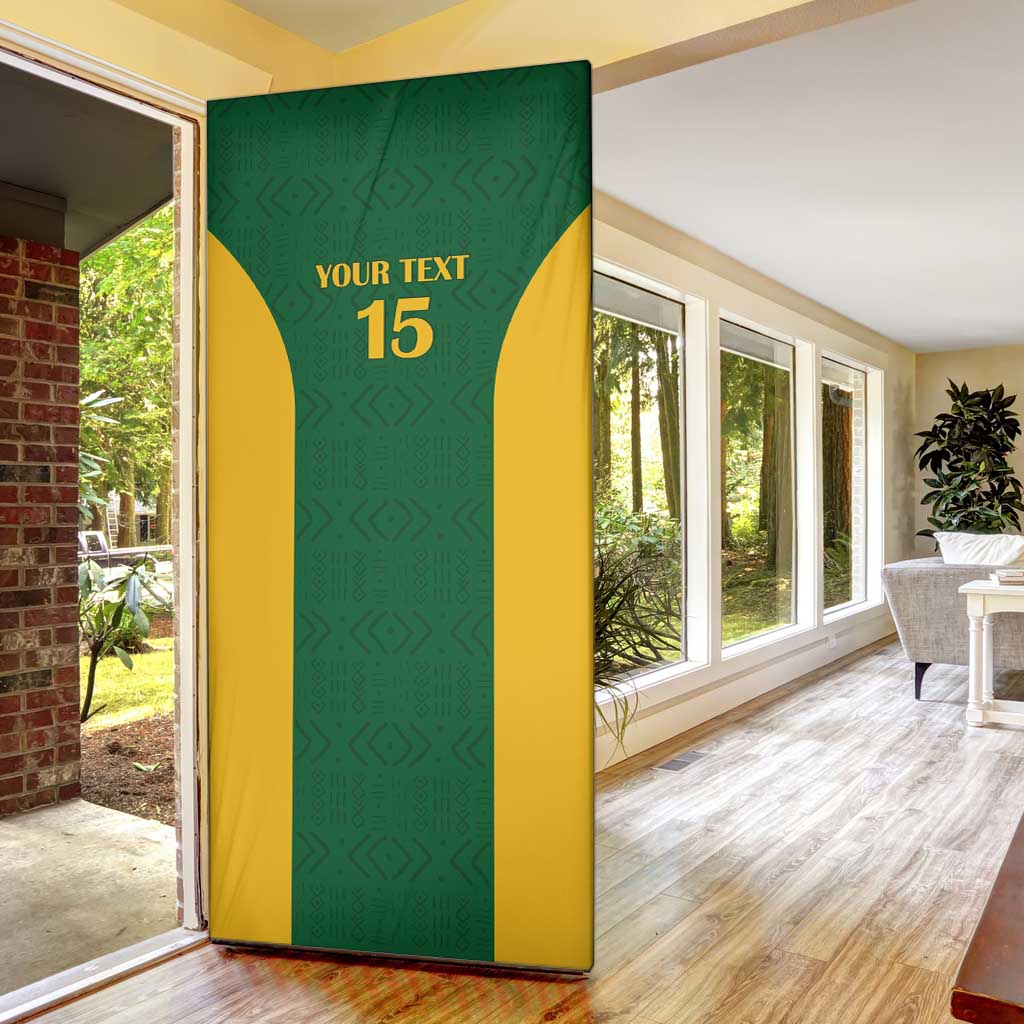South Africa Hockey Custom Door Cover Go Ama Stokke Stokke Go - Wonder Print Shop