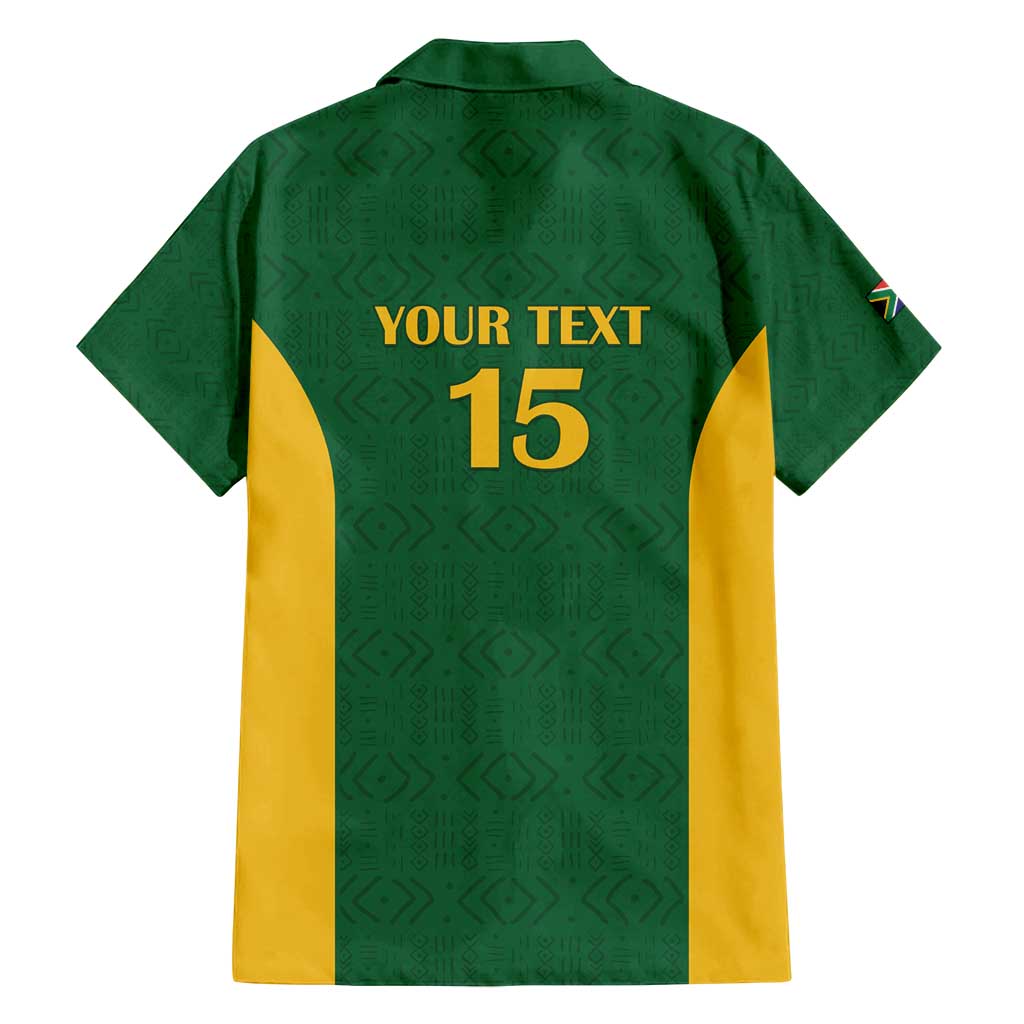 South Africa Hockey Custom Family Matching Puletasi and Hawaiian Shirt Go Ama Stokke Stokke Go - Wonder Print Shop