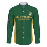 South Africa Hockey Custom Family Matching Summer Maxi Dress and Hawaiian Shirt Go Ama Stokke Stokke Go - Wonder Print Shop