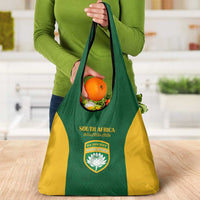 South Africa Hockey Grocery Bag Go Ama Stokke Stokke Go - Wonder Print Shop