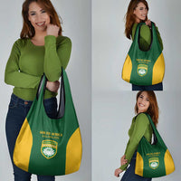 South Africa Hockey Grocery Bag Go Ama Stokke Stokke Go - Wonder Print Shop