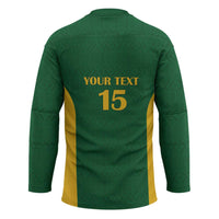 South Africa Hockey Custom Hockey Jersey Go Ama Stokke Stokke Go - Wonder Print Shop