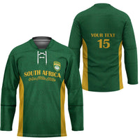 South Africa Hockey Custom Hockey Jersey Go Ama Stokke Stokke Go - Wonder Print Shop