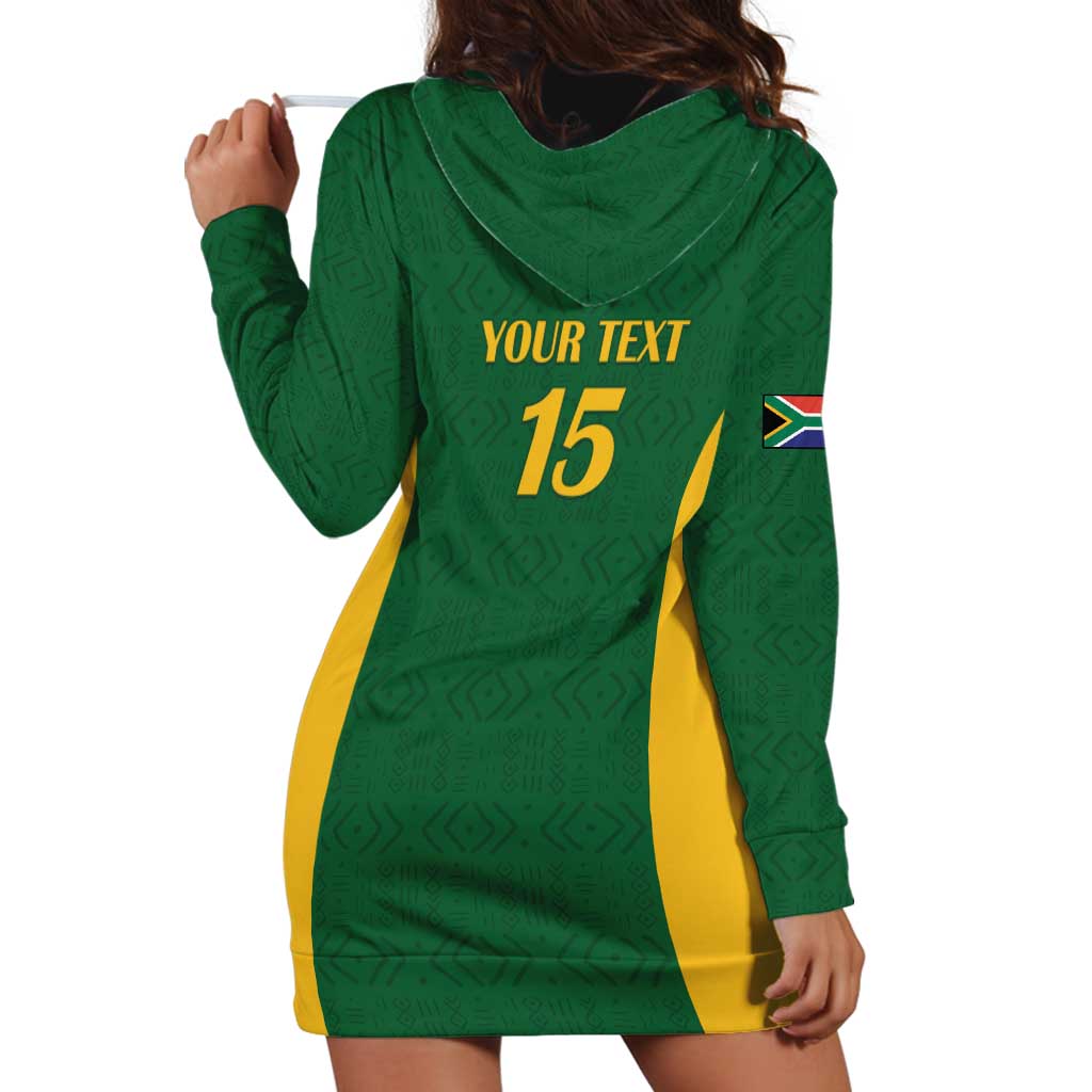 South Africa Hockey Custom Hoodie Dress Go Ama Stokke Stokke Go - Wonder Print Shop