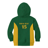 South Africa Hockey Custom Kid Hoodie Go Ama Stokke Stokke Go - Wonder Print Shop
