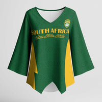 South Africa Hockey Custom Kimono Sleeve Blouse Go Ama Stokke Stokke Go - Wonder Print Shop