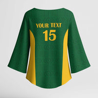 South Africa Hockey Custom Kimono Sleeve Blouse Go Ama Stokke Stokke Go - Wonder Print Shop