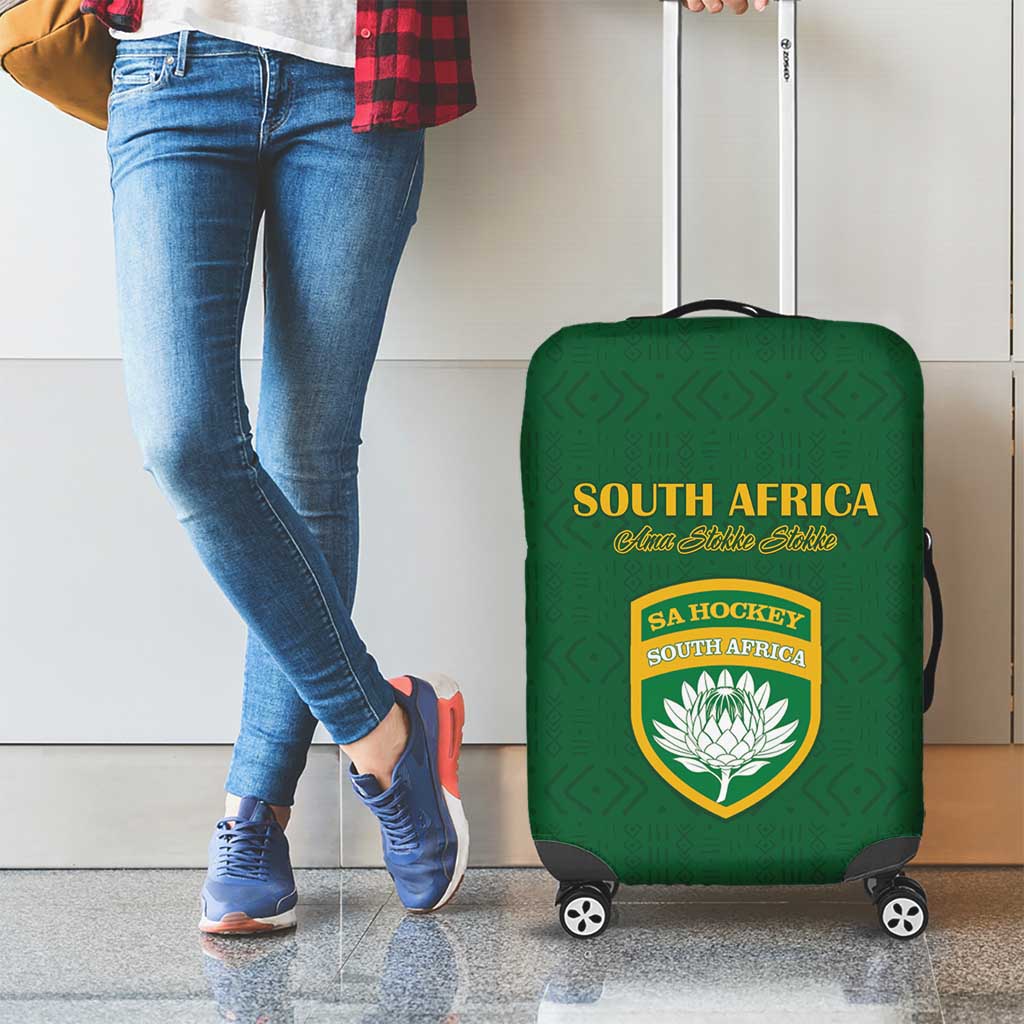 South Africa Hockey Luggage Cover Go Ama Stokke Stokke Go - Wonder Print Shop