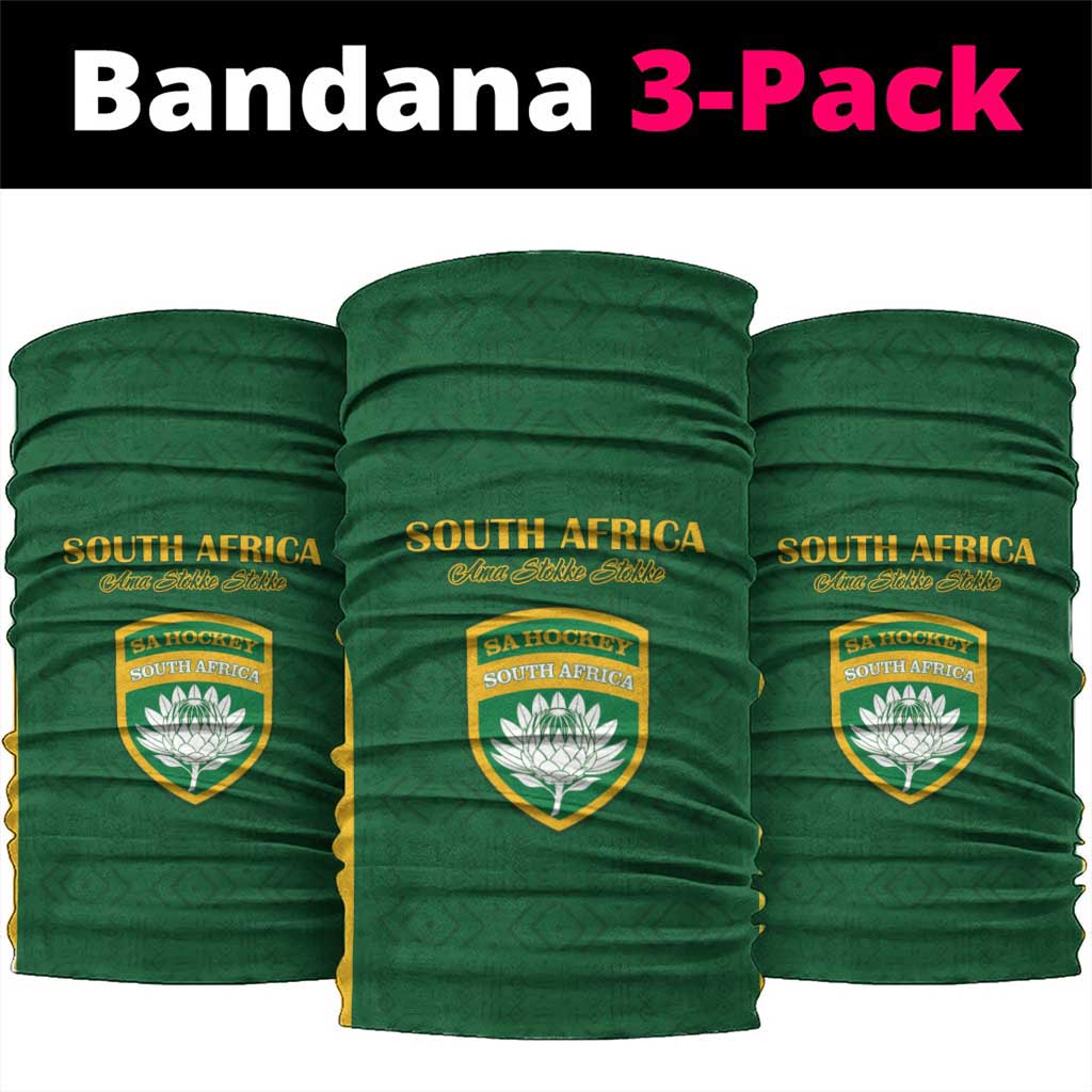 South Africa Hockey Neck Gaiter Go Ama Stokke Stokke Go - Wonder Print Shop
