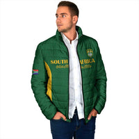 South Africa Hockey Custom Padded Jacket Go Ama Stokke Stokke Go - Wonder Print Shop