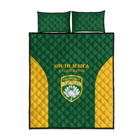 South Africa Hockey Quilt Bed Set Go Ama Stokke Stokke Go - Wonder Print Shop
