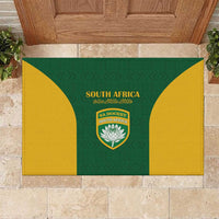 South Africa Hockey Rubber Doormat Go Ama Stokke Stokke Go - Wonder Print Shop