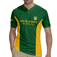 South Africa Hockey Custom Rugby Jersey Go Ama Stokke Stokke Go - Wonder Print Shop