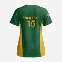 South Africa Hockey Custom Scrub Top Go Ama Stokke Stokke Go - Wonder Print Shop