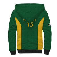 South Africa Hockey Custom Sherpa Hoodie Go Ama Stokke Stokke Go - Wonder Print Shop