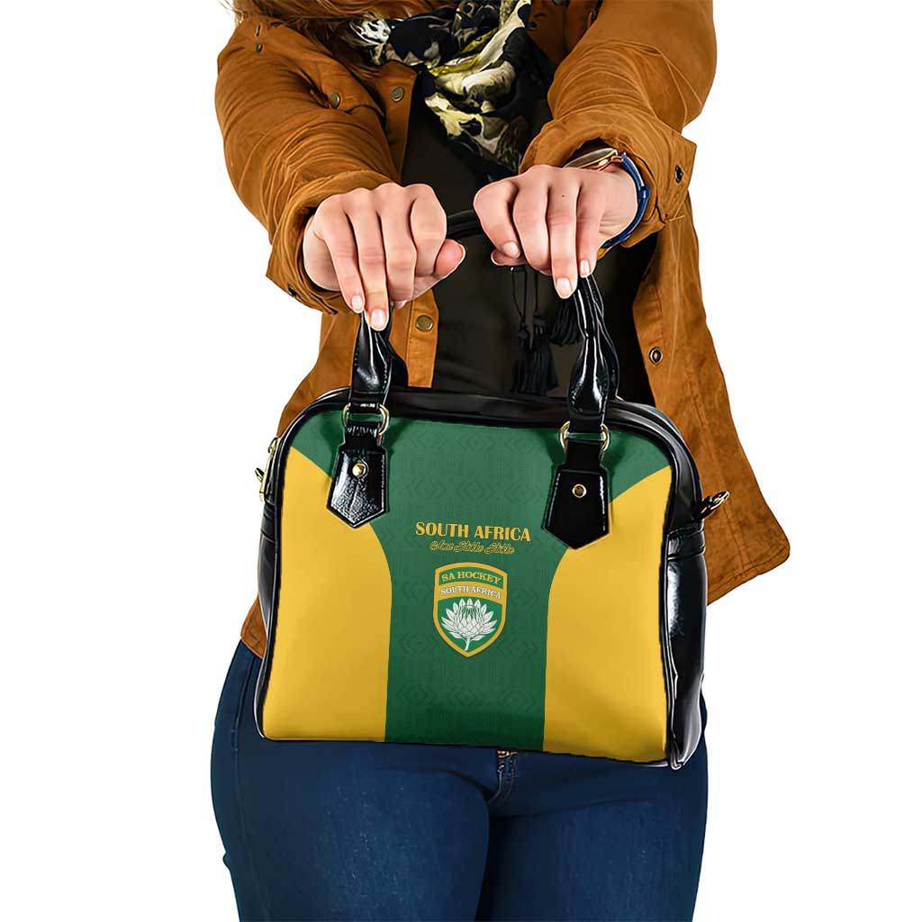 South Africa Hockey Shoulder Handbag Go Ama Stokke Stokke Go - Wonder Print Shop