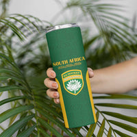 South Africa Hockey Custom Skinny Tumbler Go Ama Stokke Stokke Go - Wonder Print Shop