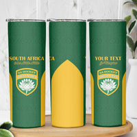 South Africa Hockey Custom Skinny Tumbler Go Ama Stokke Stokke Go - Wonder Print Shop
