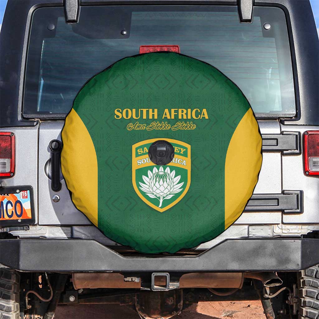 South Africa Hockey Spare Tire Cover Go Ama Stokke Stokke Go - Wonder Print Shop