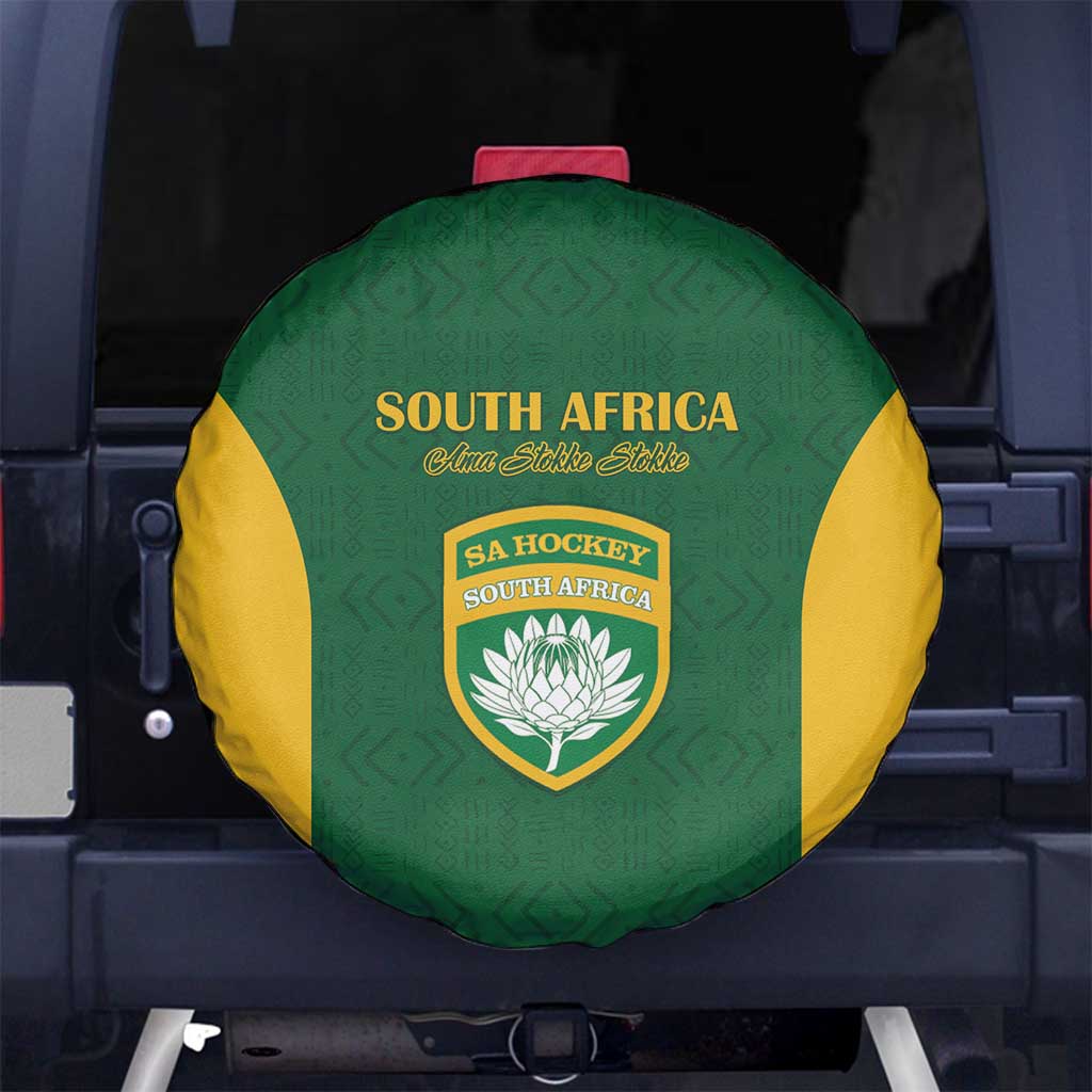 South Africa Hockey Spare Tire Cover Go Ama Stokke Stokke Go - Wonder Print Shop