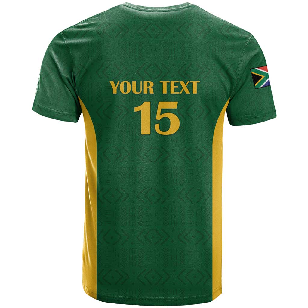 South Africa Hockey Custom T Shirt Go Ama Stokke Stokke Go - Wonder Print Shop