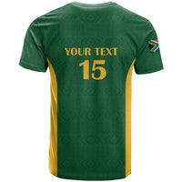 South Africa Hockey Custom T Shirt Go Ama Stokke Stokke Go - Wonder Print Shop