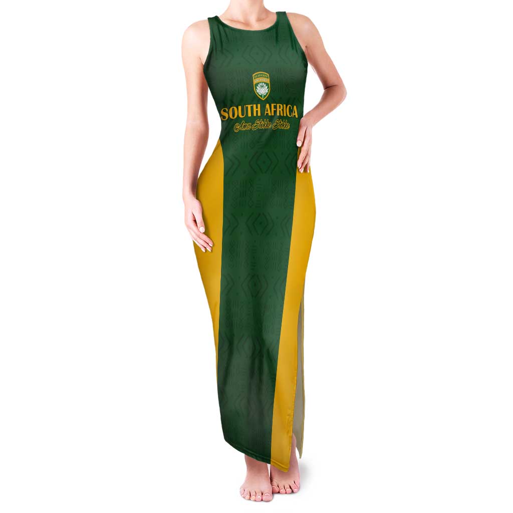South Africa Hockey Custom Tank Maxi Dress Go Ama Stokke Stokke Go - Wonder Print Shop