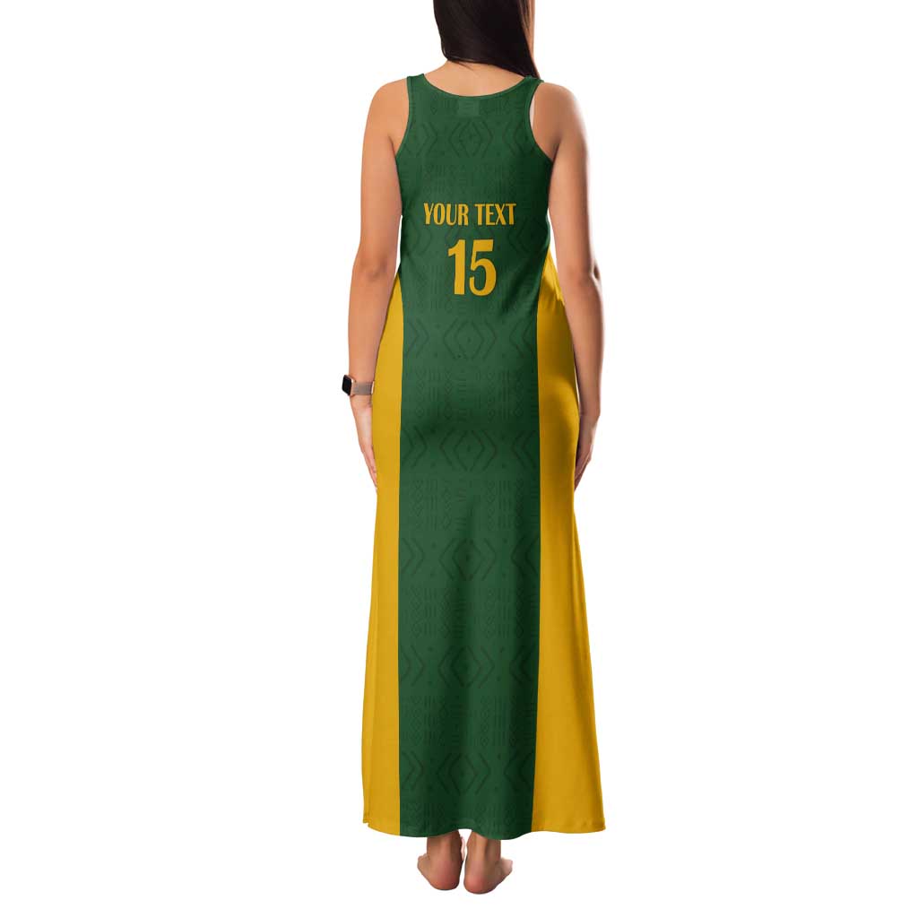 South Africa Hockey Custom Tank Maxi Dress Go Ama Stokke Stokke Go - Wonder Print Shop