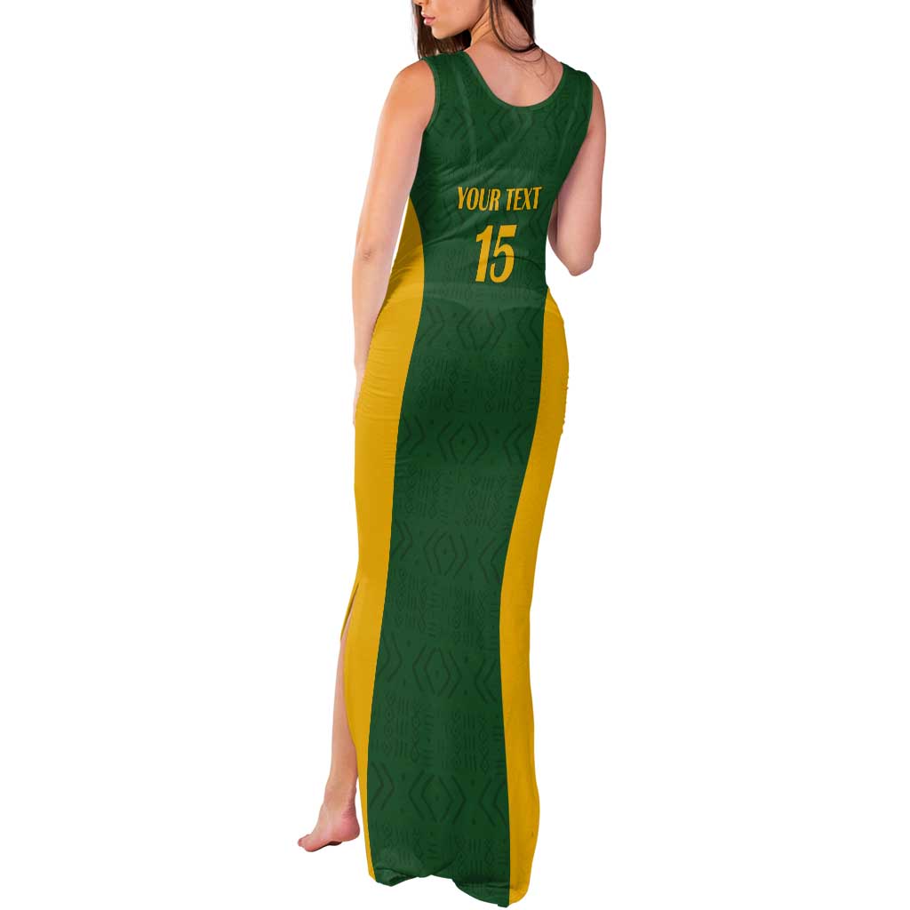 South Africa Hockey Custom Tank Maxi Dress Go Ama Stokke Stokke Go - Wonder Print Shop