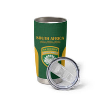 South Africa Hockey Custom Tumbler Cup Go Ama Stokke Stokke Go - Wonder Print Shop