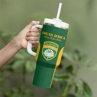 South Africa Hockey Custom Tumbler With Handle Go Ama Stokke Stokke Go - Wonder Print Shop