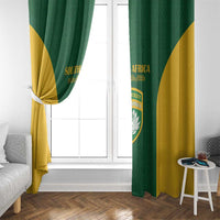South Africa Hockey Window Curtain Go Ama Stokke Stokke Go - Wonder Print Shop