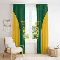 South Africa Hockey Window Curtain Go Ama Stokke Stokke Go - Wonder Print Shop