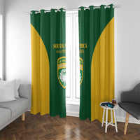 South Africa Hockey Window Curtain Go Ama Stokke Stokke Go - Wonder Print Shop