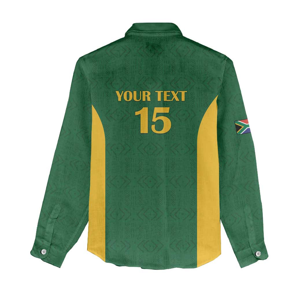 South Africa Hockey Custom Women Casual Shirt Go Ama Stokke Stokke Go - Wonder Print Shop