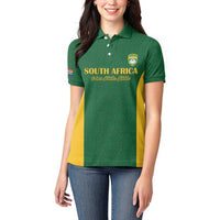 South Africa Hockey Custom Women Polo Shirt Go Ama Stokke Stokke Go - Wonder Print Shop