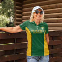 South Africa Hockey Custom Women Polo Shirt Go Ama Stokke Stokke Go - Wonder Print Shop