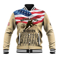 Montford Point Marines 1942-1949 Baseball Jacket The First Black Marines - Wonder Print Shop