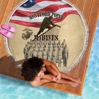 Montford Point Marines 1942-1949 Beach Blanket The First Black Marines - Wonder Print Shop