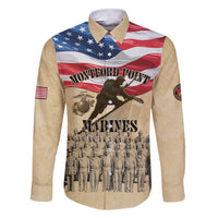 Montford Point Marines 1942-1949 Family Matching Short Sleeve Bodycon Dress and Hawaiian Shirt The First Black Marines - Wonder Print Shop