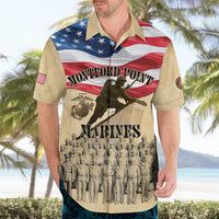 Montford Point Marines 1942-1949 Hawaiian Shirt The First Black Marines - Wonder Print Shop