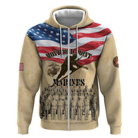Montford Point Marines 1942-1949 Hoodie The First Black Marines - Wonder Print Shop